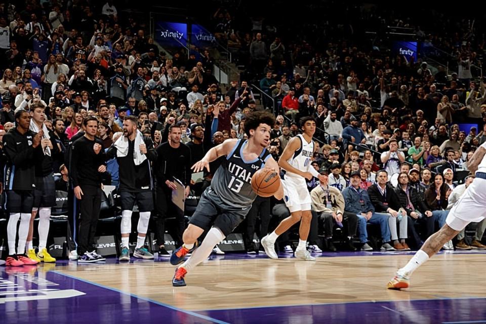 开云登录-难得打出一场像样的表现，爵士后场新秀能否继续保持这样的水准？