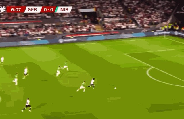 【世预赛】德国3比1北爱尔兰，维尔茨直接任意球破门