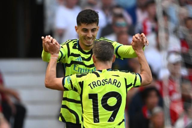 【英超】哈弗茨助攻特罗萨尔，阿森纳1比0客胜曼联