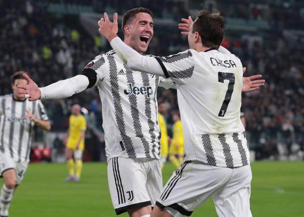 【欧联杯】基耶萨助攻弗拉霍维奇破门，尤文1比1南特