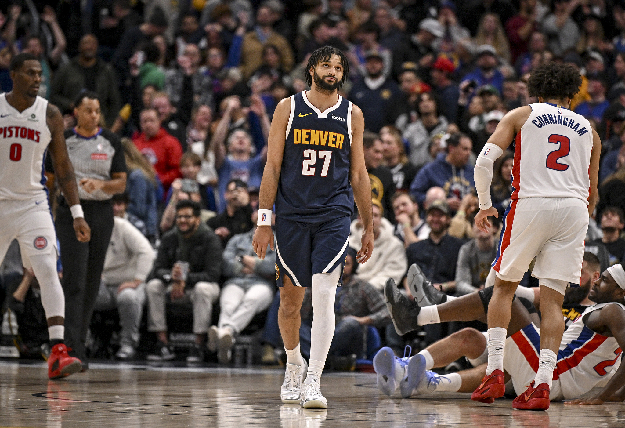 开云入口-穆雷失扳平罚球坎宁安22+11 掘金憾负活塞